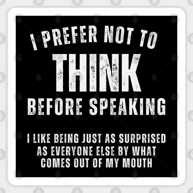 Spontaneous Speaker Sticker by MakerMind8.2
